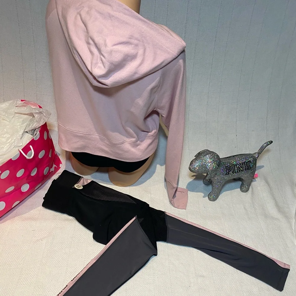 NWT VS PINK RARE CHALK ROSE SET - Picture 5 of 6